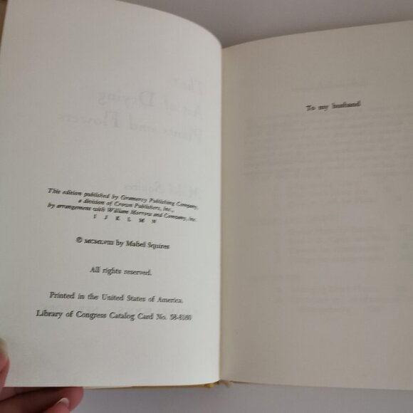 1958 The Art of Drying Plants & Flowers Book Vintage Mabel Squires Yellow Cover - Picture 5 of 11